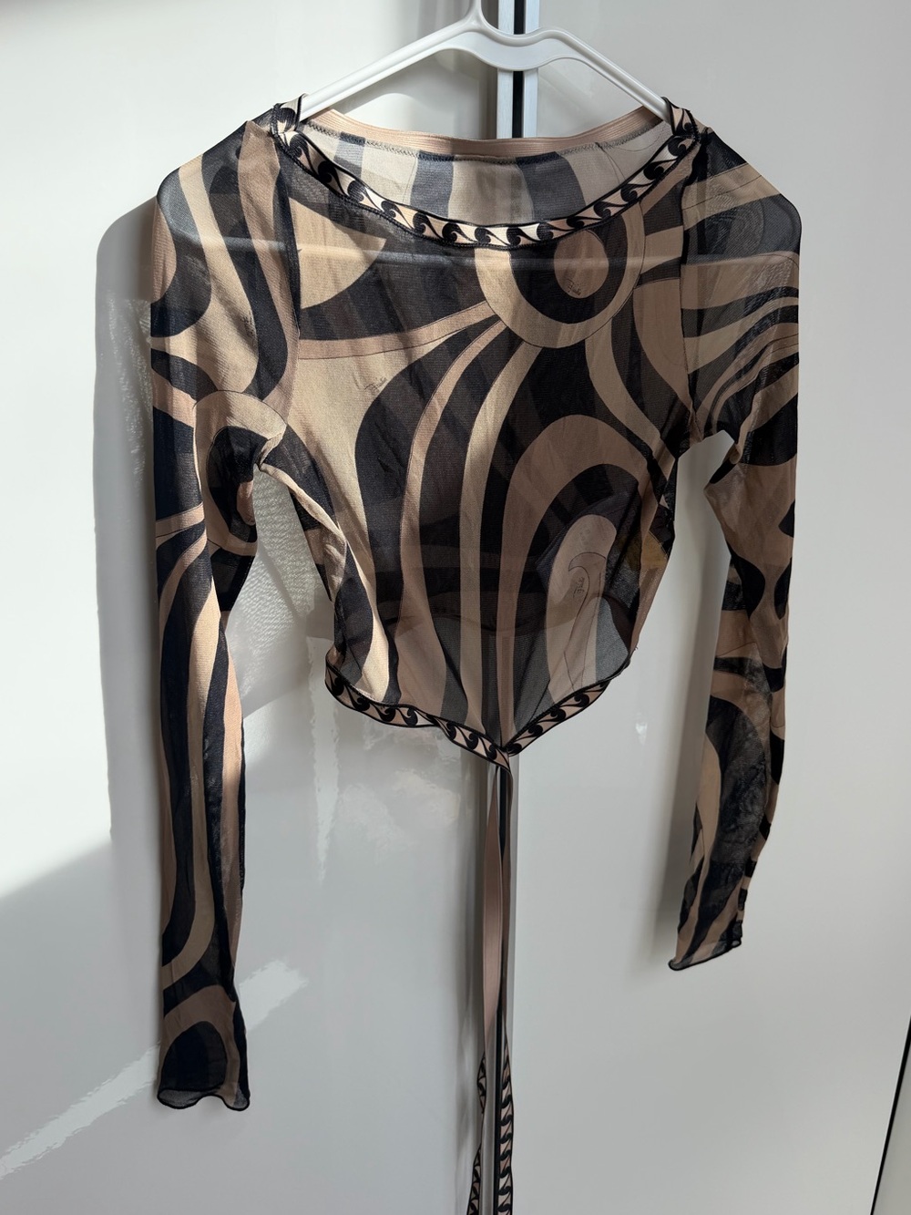 Emilio Pucci Black Top and Skirt - Picture 2 of 5